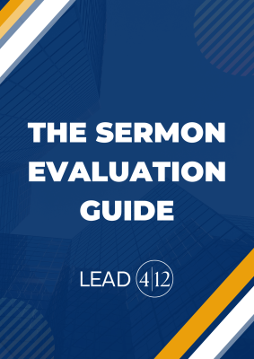 The Sermon Evaluation Guide